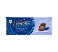 Fazer KarlFazer Blueberry Yoghurt Crisps in milk Chocolate 10 barras of 190g