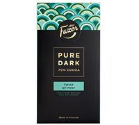 Fazer Pure Dark 70% Twist of Mint Dark Chocolate (95g)