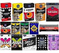 Fazer Salmiakki y Regaliz (Paquete de 10 tipos) - Elija 10 de entre muchos sabores