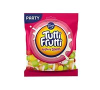 Fazer Tutti Frutti - Yogur Splash - Caramelo de gomas de vino afrutado - Dulces - Bolsa de fiesta - 350g