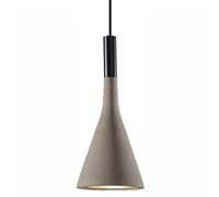 FAZRPIP Lámpara Colgante de hormigón de Simplicidad nórdica, lámpara Colgante de Cemento Multicolor con un Solo Cabezal, lámpara Colgante de hormigón Industrial para Cocina, Isla, baño, Restaurante