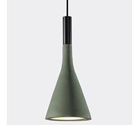 FAZRPIP Lámpara Colgante de hormigón de Simplicidad nórdica, lámpara Colgante de Cemento Multicolor con un Solo Cabezal, lámpara Colgante de hormigón Industrial para Cocina, Isla, baño, Restaurante