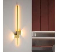 FAZRPIP Lámpara De Pared Lineal De Barra Esbelta con Focos, Lámpara LED De Pared para Interiores Lámpara De Pared De Tira Larga LED Moderna Pasillo De Baño Pasillo Fondo De Sala De Estar