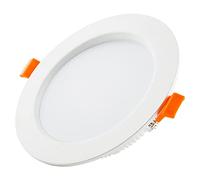 FAZRPIP Luz de Techo empotrada LED, 7W 12W 15W Foco de luz descendente integrada Redonda ultradelgada, Panel de luz para baño, Cocina, Sala de Estar, Luces empotradas de Fregadero