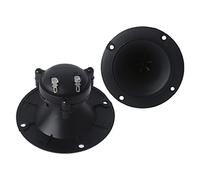 Fazvncv 1 par de altavoces de 96 mm, piezoeléctrico, portátil, 3 pulgadas de diámetro, bocina de 9 mm