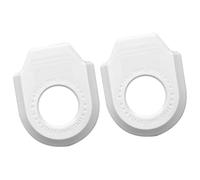 Fazvncv 1 par de fundas protectoras de manivela para bicicleta, protector universal para manivelas de montaña, bicicletas de carretera, parte duradera para bicicletas de montaña