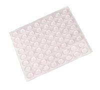 Fazvncv 64 protectores de uñas de silicona para teclado de 12 x 4 mm con calcomanías 3D, diseño transparente para escribir y jugar cómodamente, fundas transparentes para teclado durante mucho tiempo