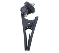 Fazvncv Abrazadera de clip para cámara de trípode con tornillo de 1/4 pulgadas para fondos de estudio y luz de llenado de cámara