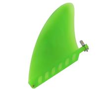 Fazvncv Aleta de cola de tabla de surf para entrenamiento de deportes acuáticos, timón de nailon TPU suave con tornillo apretado a mano, montaje de tornillo de nailon suave