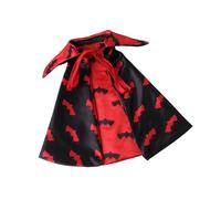 Fazvncv Bonito disfraz de Halloween para mascotas, capa de vampiro para perro pequeño, gatito, cachorro, accesorio de ropa para mascotas, capa de vampiro ajustable