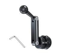 Fazvncv Brazo de extensión de rótula de 17 mm hembra a macho, adecuado para rejilla de ventilación de coche, soporte de teléfono, soporte de navegación, adaptador de abrazadera de cámara