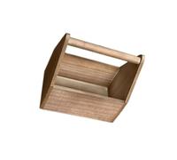 Fazvncv Caja de almacenamiento de madera natural para decoración de oficinas en casa y regalo de vacaciones en caja de madera de 3 colores