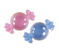 Fazvncv Contenedor de almacenamiento de caramelos, tarro transparente en forma de corazón para dulces y dulces