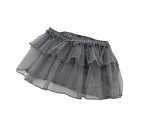 Fazvncv Extensor de camisa de tul acolchado con capas de parte superior falsa, dobladillo de camisa, falda de media longitud, falda de tul de moda, falda de barrido inferior
