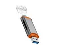 Fazvncv Good Speed - Lector de tarjetas de almacenamiento USB para varios dispositivos con función Plug and Play, lector de tarjetas USB de alta calidad, compatible con teléfonos inteligentes