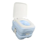 Fazvncv Inodoro portátil de 10 L para viajeros marinos, estructura de ventilador manual, estructura de ventilador sin perfume, construcción de polietileno de alta densidad