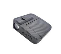 Fazvncv Lámpara de proyección de luz de bienvenida para puerta de coche, batería recargable, diseño impermeable, letrero LED para vehículos