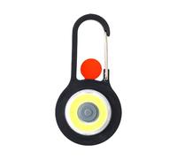 Fazvncv Linterna de mano para emergencias brillante con gancho, linterna LED para camping, lámpara de bolsillo, trabajo fácil de usar