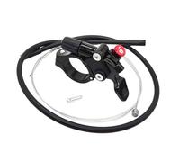 Fazvncv Mandos a distancia de aleación de fácil instalación, resistentes a la intemperie, mandos a distancia para bicicleta de montaña, para ciclistas, comodidad y fácil instalación de interruptores