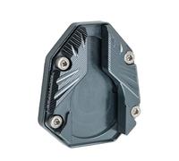 Fazvncv Soporte lateral para motocicleta, aleaciones de aluminio, placa de extensión para pie de scooter para Mmax2 110p Series Kickstand Foot Stand Extension Pad Plate