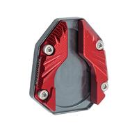 Fazvncv Soporte lateral para motocicleta, aleaciones de aluminio, placa de extensión para pie de scooter para Mmax2 110p Series Kickstand Foot Stand Extension Pad Plate