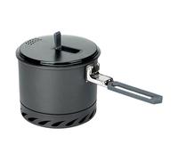 Fazvncv Utensilios de cocina portátiles compactos para mochileros, resistentes al viento, con mango plegable para cocinar al aire libre, eficiencia de cocción al aire libre, utensilios de cocina