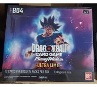 FB-04 Box Ultra Limit Dragon Ball Super Fusion FB04 Eng BANDAI CARD GAME