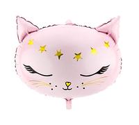 PartyDeco Globo pequeño FB47 - temática de gatos 48 x 36 cm