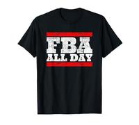 FBA All Day Black Foundational History American Design Art Camiseta