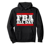 FBA All Day Black Foundational History American Design Art Sudadera con Capucha