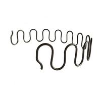 FBANULPEX Muelles Zig Zag ，Muelles de Silla Zig Zag Sofa Repair Spring Snake Spring， Spring Steel Spring Compression Spring(70cm)