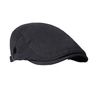 FBBULES Boinas Ligero Respirable Gorra Casual Clásico Sombreros de Caza Gatsby Ivy Irish Hat Beret Flat Cap Vintage Newsboy Plana Sombrero Gorras para Hombre Mujer Ajustable 55-60 CM