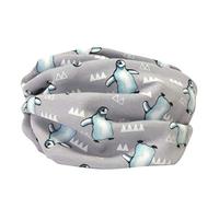 FBFGBib bufanda niño niña lindo dibujos animados estampado cuello cuello bufanda algodón For2to10years Lightblue