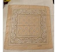 FBFGCotton Hip-hop Bandanas Unisex Headwear Hair Band Bufanda Bufandas Muñequera Toalla de bolsillo Vintage Magic Head Mantón cuadrado 15