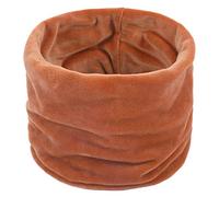 FBFGGold terciopelo bufanda de invierno niños niñas niñas hombres unisex bufanda elástica gruesa cuello de niños cálido otoño e invierno bufanda de algodón marrón