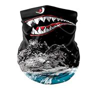 FBFGShark animal extraño deportes al aire libre a prueba de polvo bufanda de tubo de bicicleta sombreros diadema de bicicleta B179-036