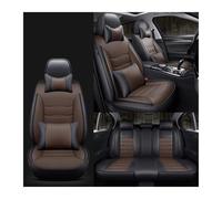 fbgdqjh Funda Universal Cuero para Asiento Compatible para Chevrolet Todos Los Modelos para Cruze para Captiva para Sonic para Spark para Aveo para Blazer Fundas Asiento(Black Coffee Pillow)