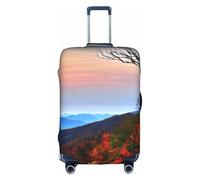 Fbghhty Blue Ridge Mountains - Funda universal para maleta de viaje, elástica, impermeable, a prueba de polvo, White, XL, Organizador de bolsas