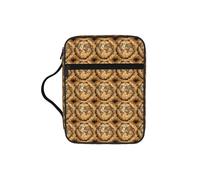 FBGHHTY Bolsa de almacenamiento de la Biblia suave con diseño de mapa antiguo del mundo, resistente al agua, para adoración, viajes, devocional