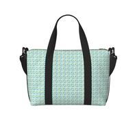 FBGHHTY Bolsa de viaje unisex versátil con estampado de dinosaurios, ligera, para fin de semana, gimnasio, vacaciones, aventura