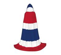 FBGHHTY Capa con capucha con estampado de bandera holandesa, disfraz de cosplay para festivales, carnaval, eventos, aventuras al aire libre