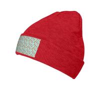 FBGHHTY Divertido gorro de punto cálido con estampado de zoológico de canguro para hombres y mujeres, gorro suave de invierno acogedor, uso diario, regalo de temporada, rosso, Talla única