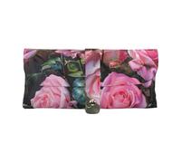 FBGHHTY Funda suave para gafas de sol con estampado de rosas frescas rosas rosadas con correa, tamaño universal para mujeres y hombres