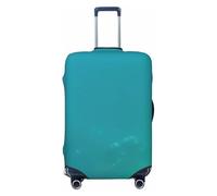 FBGHHTY Funda universal para maleta con estampado de mar, elástica, protector de viaje, lavable, elástico, Black, M, Equipaje de mano