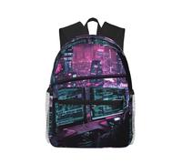 FBGHHTY Hacker Era - Mochila ligera e informal con doble bolsa de hombro para viajes, senderismo, trabajo, desplazamientos