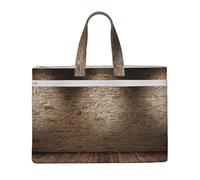 FBGHHTY Lights Hit The Brick - Bolsa de lona de gran capacidad para libros, suministros de oficina, viajes, reuniones de negocios