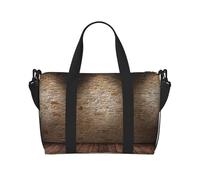 FBGHHTY Lights Hit The Brick Wall Print - Bolsa de viaje unisex versátil y ligera para fin de semana, gimnasio, vacaciones, aventura