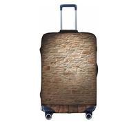 Fbghhty Lights hit the Brick Wall Print - Funda universal para maleta de viaje, elástica, impermeable, a prueba de polvo, White, S, Organizador de bolsas