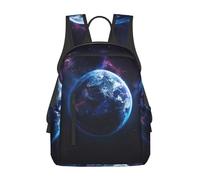 FBGHHTY Mochila ligera con estampado de planeta universo para hombres y mujeres, resistente al agua, bolsa de viaje, plegable, casual