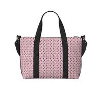FBGHHTY Red Heart Lips And Love Print - Bolsa de viaje de mano versátil unisex ligera para fin de semana, gimnasio, vacaciones, aventura